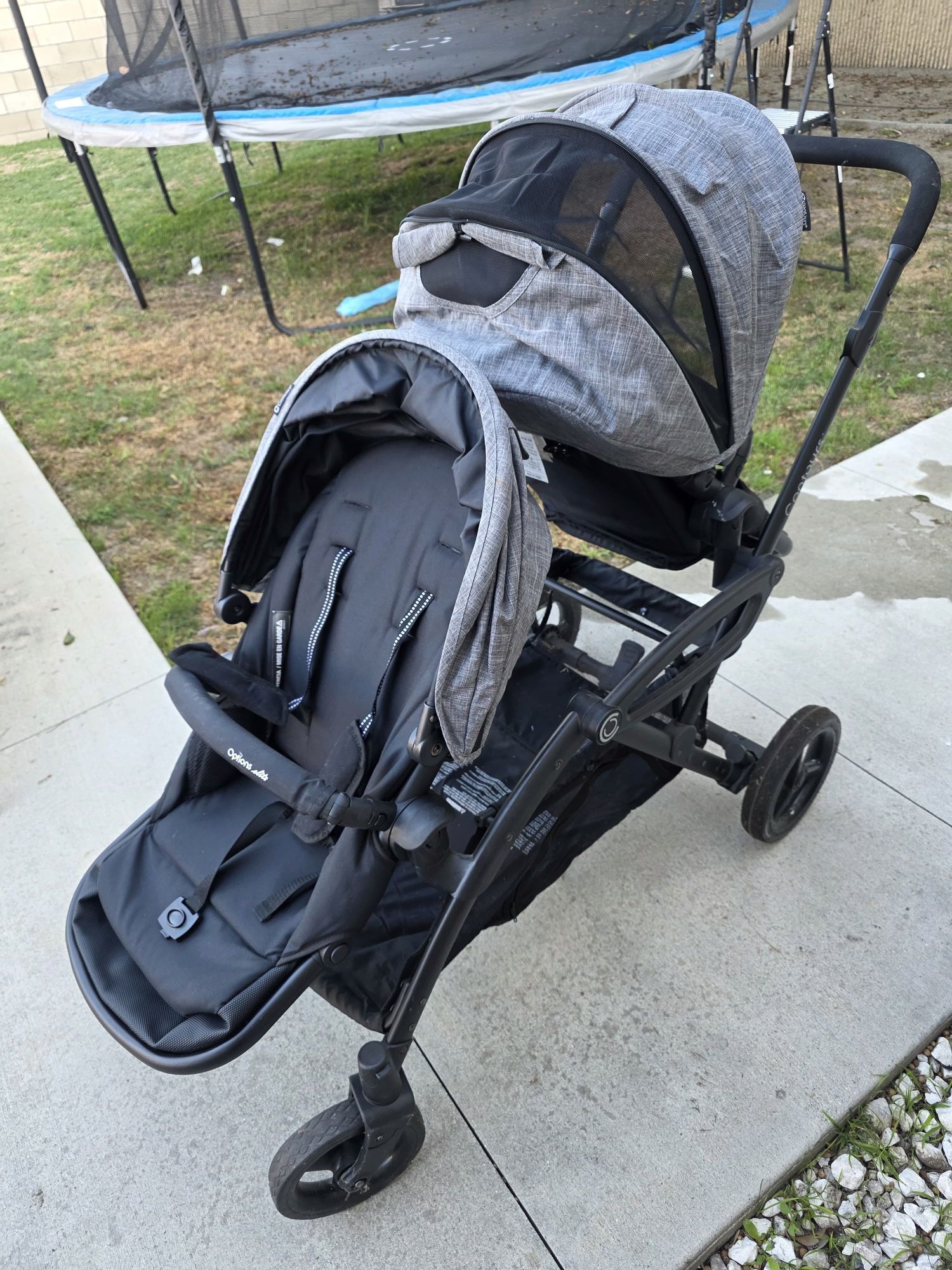 Double Stroller Contours Elite. Chicco
