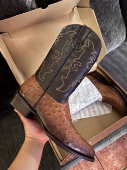 Ostrich Boots