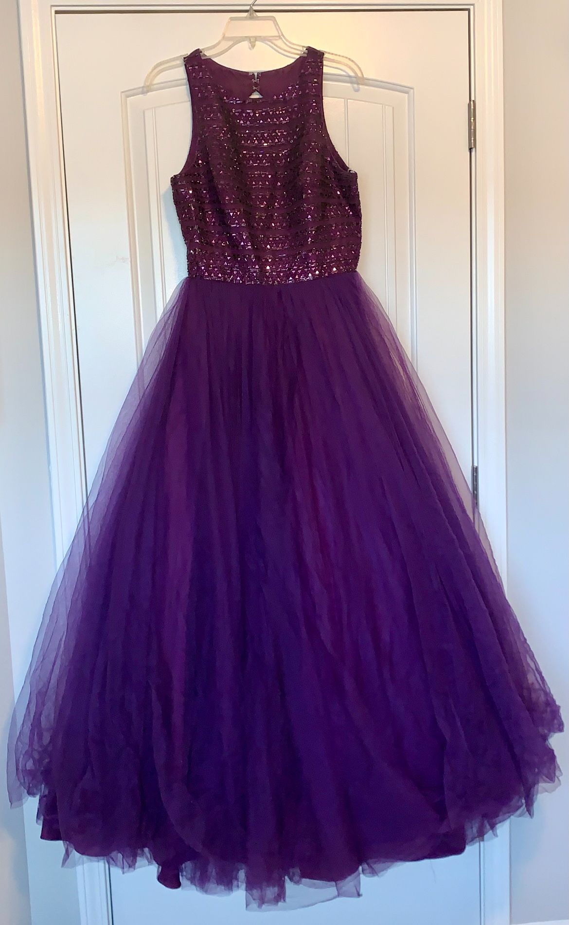 Madison James Purple Prom Quinceanera, Formal Dress