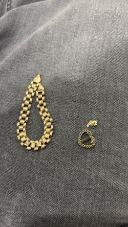 10kt gold bracelet