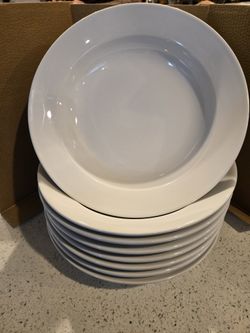 White Dinner Bowls