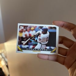 1992 Topps- 1993 Topps Pre-Production Samples Barry Bonds