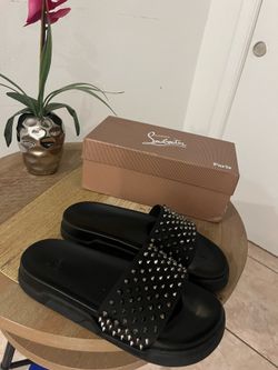Red bottom Christian Louboutin Pool Fun Flat (With box and dust bag)