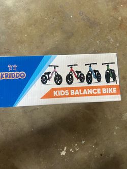 Kids Balance Bike Pink (New in Box)