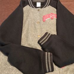 Victoria secret OSU Ohio state University Bomber jacket 