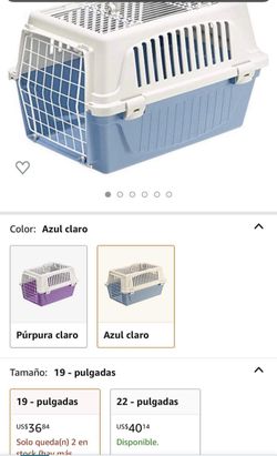 Atlas 2-door Pet Carrier $20