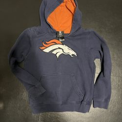 Broncos Hoodie For Kids Size M