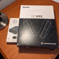 Massdrop Sennheiser HD 6XX headphones and ifi Nano Portable Amp/DAC