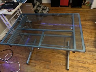 Glass Art Desk