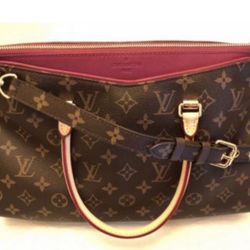 Louis Vuitton Pallas monogram Aurore Purse Handbag Retired Never Used