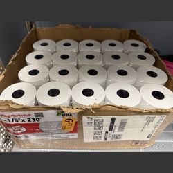 3 rolls $1 (45) Thermal Receipt Printer Paper 3 1/8 x 230 Premium A Grade POS BPA Free. (55 GSM Premium Quality German Paper)