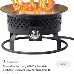 BOND SIGNATURE PORTABLE FIREBOWL - NEW IN BOX