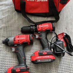 Craftsman Drill Set And Bag $80 Brand New