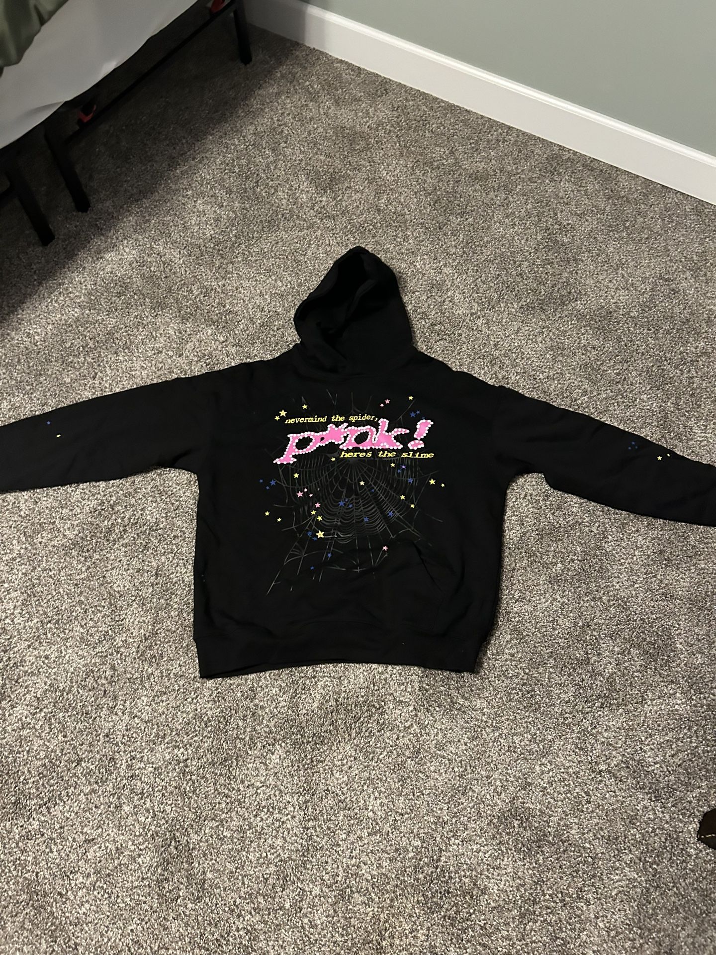Sp5der Pink V2 Hoodie