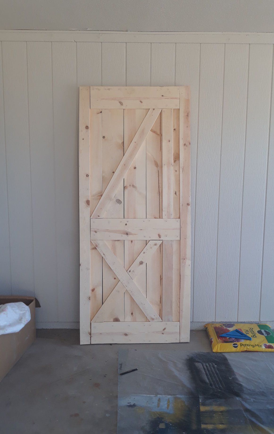 Barn wood door 84 x36 3/4