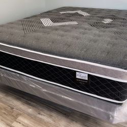 Ck Oasis Thermal Comfort Europillow Top 12inch Matres!!