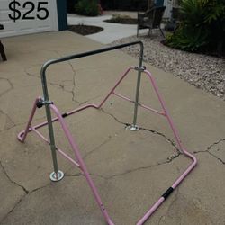 $25 children’s gymnastics bar pink