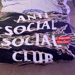 Anti Social Social Club Blanket 
