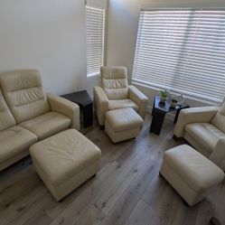 Stressless Reclining Love Seat, reclining armchairs & ottomans