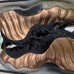 Nike Air Foamposite One Copper Black 2017 Basketball Shoes 314996-007