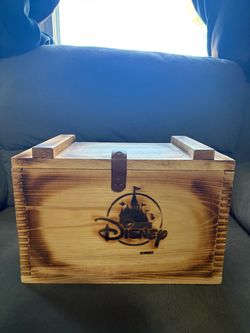 Disney Sequoia Wooden Keepsake Box with Latch