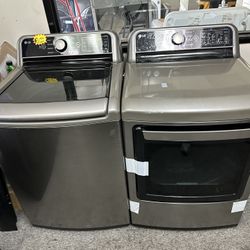 Lg Top Load Washer And Gas Dryer