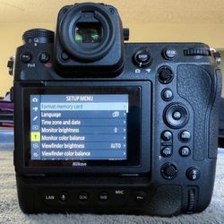 Nikon Z9 mirrorless camera