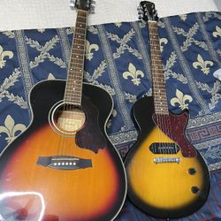 Electric And Acoustic Guitars