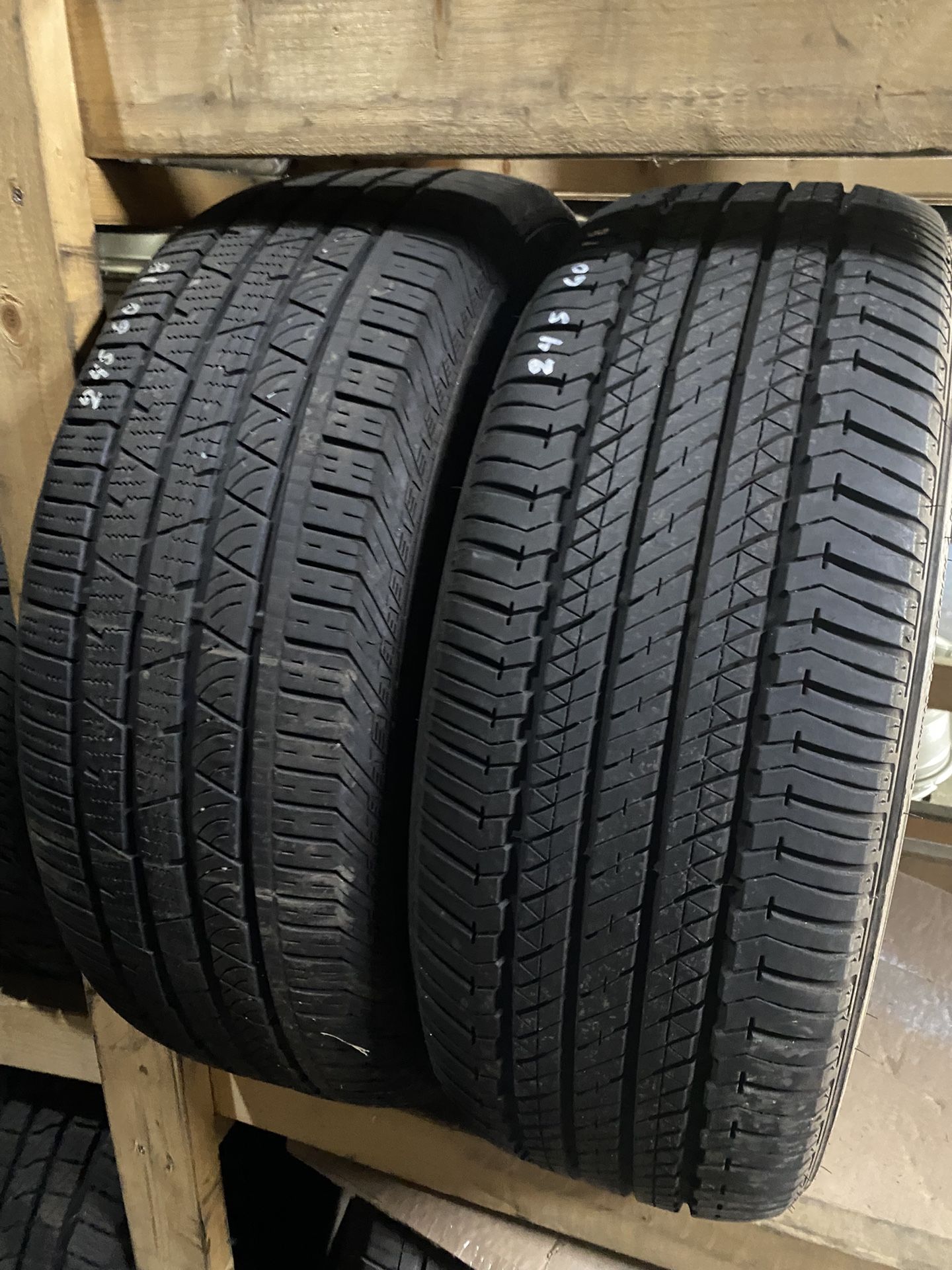 2 Tires 245 60 18