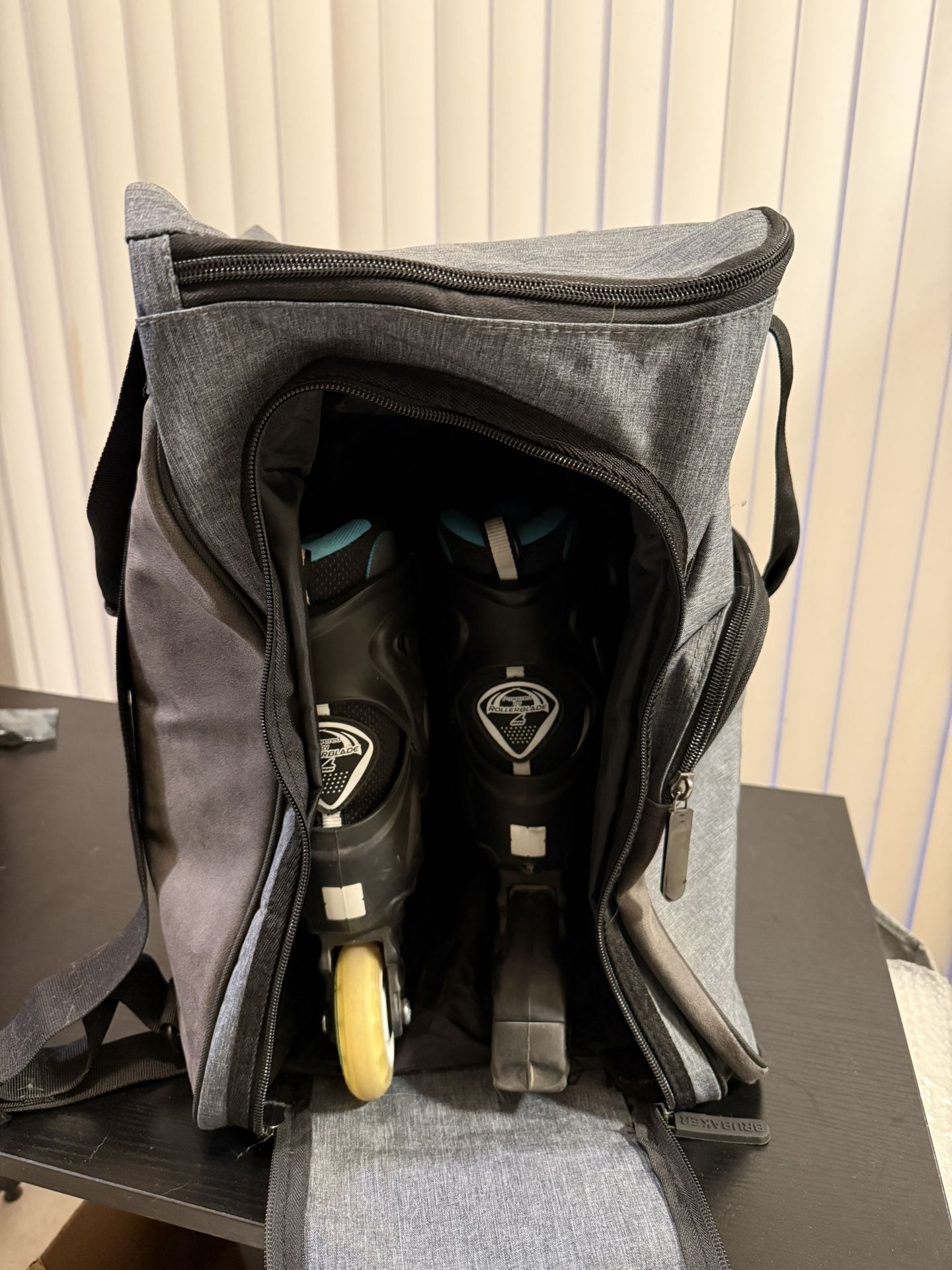 Rollerblade And Helmet Bag Backpack