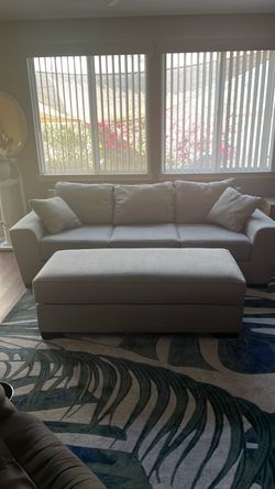 Sofa and ottoman