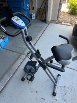 XTerra folding exercise bike