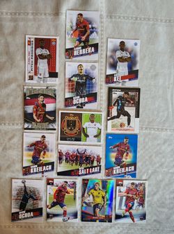 Real Salt Lake Soccer Cards Bundle 14 Included