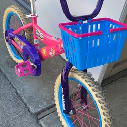 Girl’s Bicycle with Basket