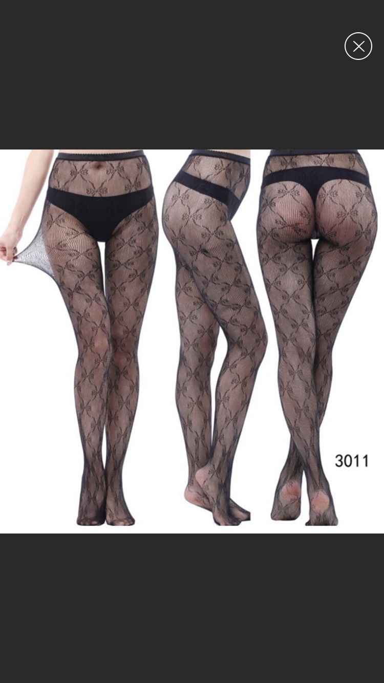 fishnet tights hosiery pantyhose #3011