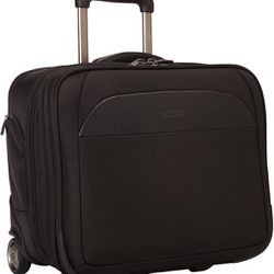 Kenneth Cole Reaction ProTec Laptop & Tablet Business 14.1” to 18.4” Computer Bag Collection, Black,Wheeled 16" Laptop Case Bag