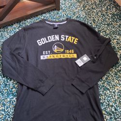 Golden State Warriors Long Sleeve Large