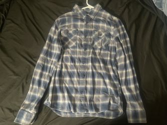 Vans button up flannel 