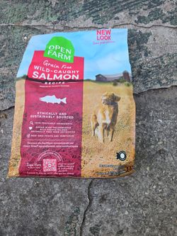 Open Farm Wild Caught Salmon Recipe 4lbs $10