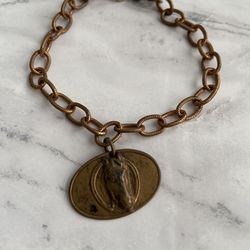 Vintage horse charm bracelet