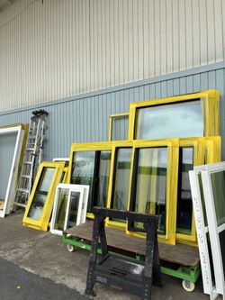 Black Vinyl Window