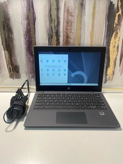 HP Chromebook Model 11a G8 EE 32GB 11” w/ Charger - $59