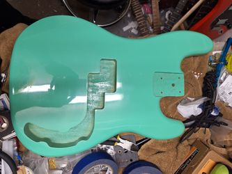 New Paulownia P bass body