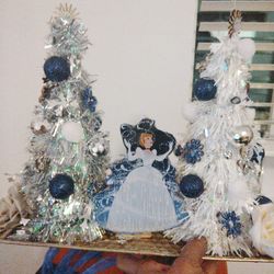 LED Christmas Tree With Cinderella Centerpiece