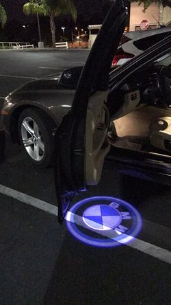 Custom door lights (welcome lights)