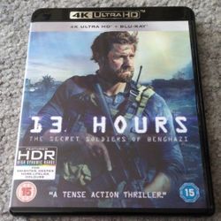 13 Hours The Secret Soldiers Of The Benghazi 4K UHD - Used
