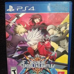 Blazblue Cross Tag Battle Ps4