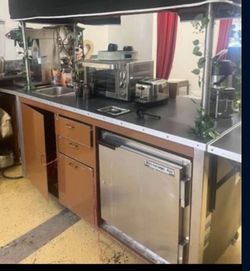 Stainless Steel Coffee Cart Like New W A N T E D