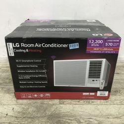 LG 12K Window Air Conditioner with Heater 230V