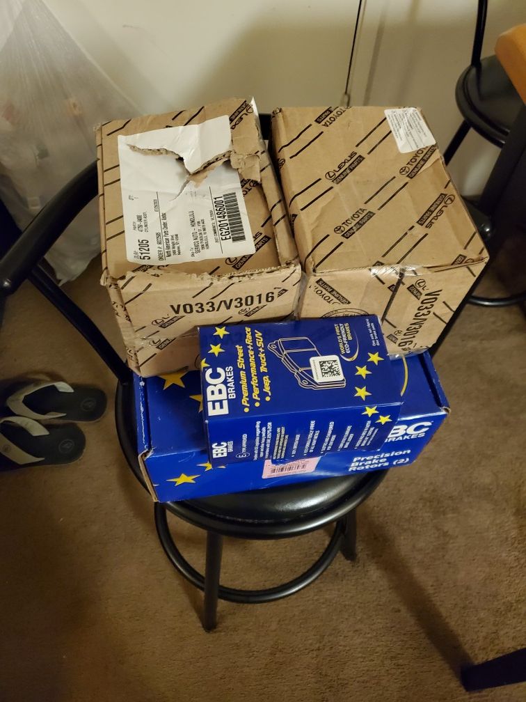 2008 5 lug tacoma brake kit